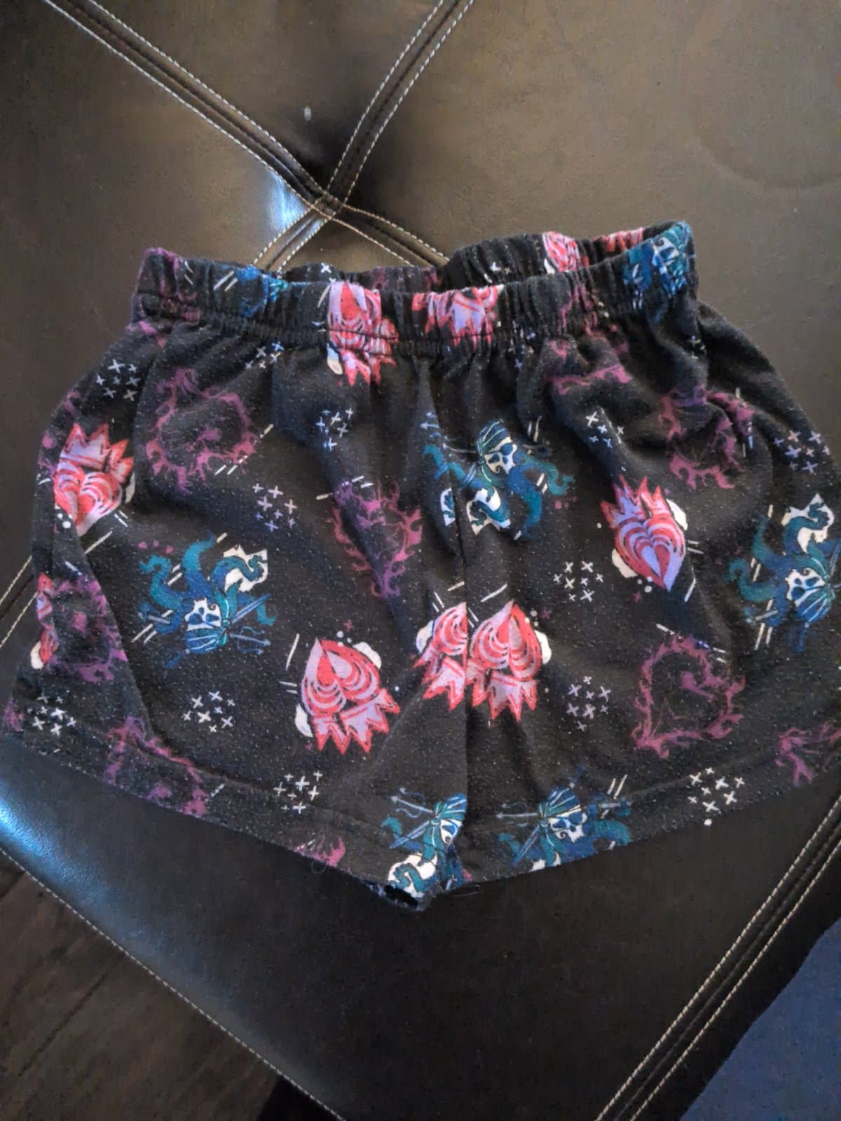 Flame Resistant Pajama Shorts — Size 8